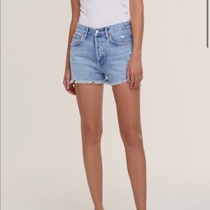 AGOLDE PARKER SHORTS IN SWAMPMEET
